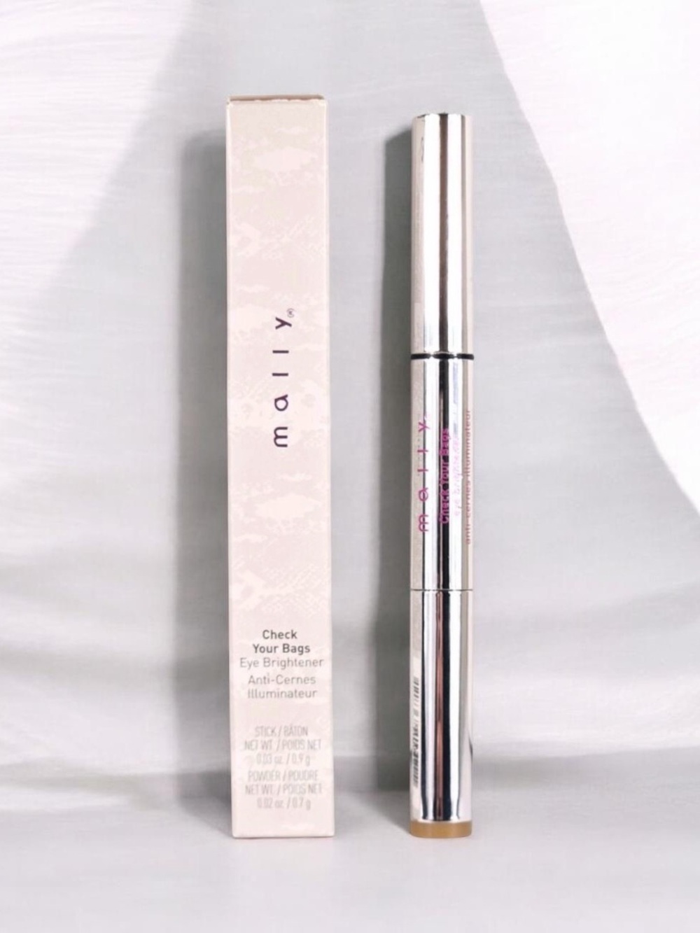 Mally Beauty Check Your Bags Eye Brightener - Cream/Silver